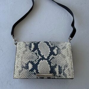 Stuart Weitzman Snakeskin Pattern Cross Body or Waist Bag